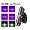 USB Rechargeable Bike Flashlight Lamp Safety Warning Taillight LED Bicycles Watertight Tail Light, Bicycles Rear Light