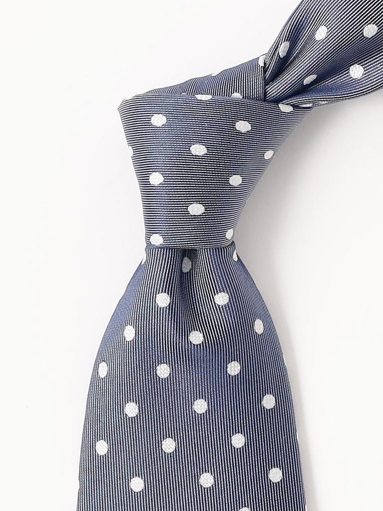[BEAMS HART] Silk Dot Necktie, 26SS, Men's, BEIGE, FREE