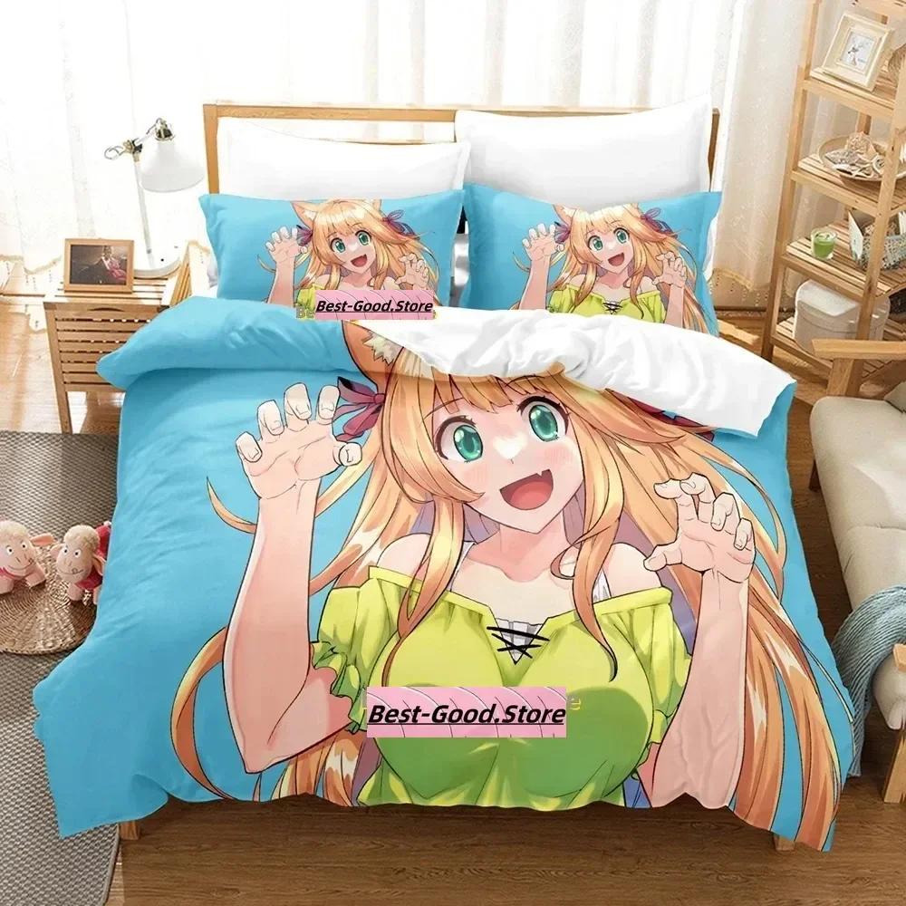 

Comforter Beast Tamer Bedding Set Single Twin Full Queen King Size Bed Set Adult Kid Bedroom s 3D Print Anime Bed Comforter (quilt)-EU Single(135*200cm)3pcs