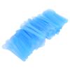 100pcs Cosmetic Spatula Plastic Disposable Hair Removal Cream Tattoo Repair Cream Spatula Blue