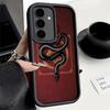 Phone Case for Samsung Galaxy A17 A16 A15 A14 A13 Black Snake Doodle A56 A36 A26 A55 A35 A25 A54 A34 A24 A53 A33 A23 A07 A06