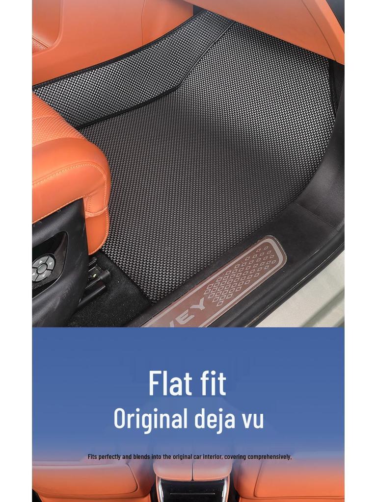 Toyota Alphard Floor Mats - Fits 24 Models, 20/30/40 Series, Full-Car Coverage, Right-Hand Drive, TPR Material