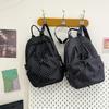 Versatile Polka Dot Women's Backpack Lightweight Nylon Backpack Bag School Bag For Students Travel Use