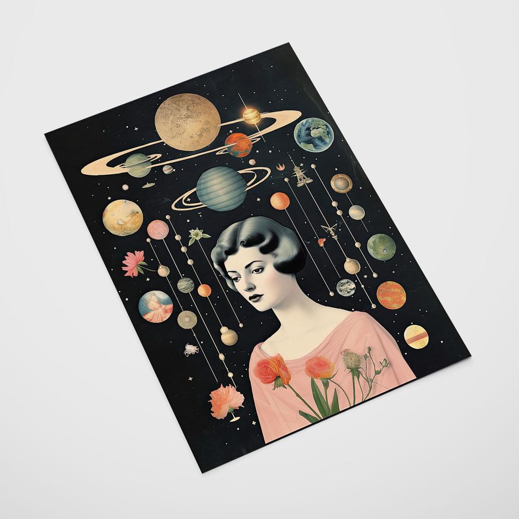 Poster Planet Layout Portrait