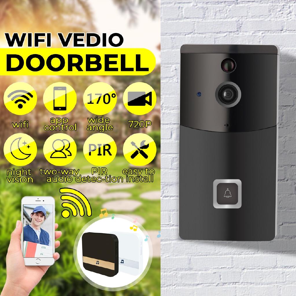Full 6G Super Wide Angle 1.7mm Lens WIFI Video Doorbell Smart WiFi Video Doorbell
