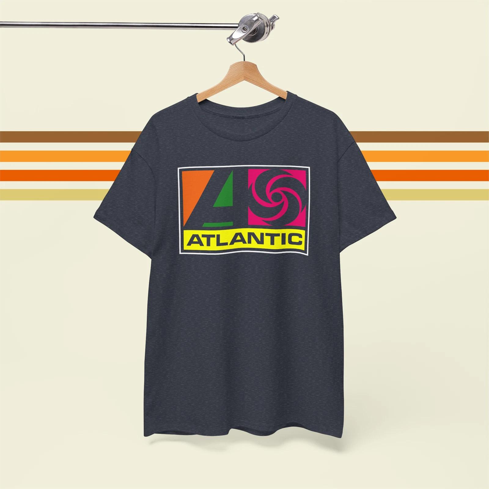 Atlantic Records 70 s Vintage Vinyl Premium Unisex T-Shirt 2XL