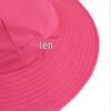 2026 New Arrival Kids' Quick-Dry Wide Brim Bucket Hat with Bow - Cute Sun Protection for Girls