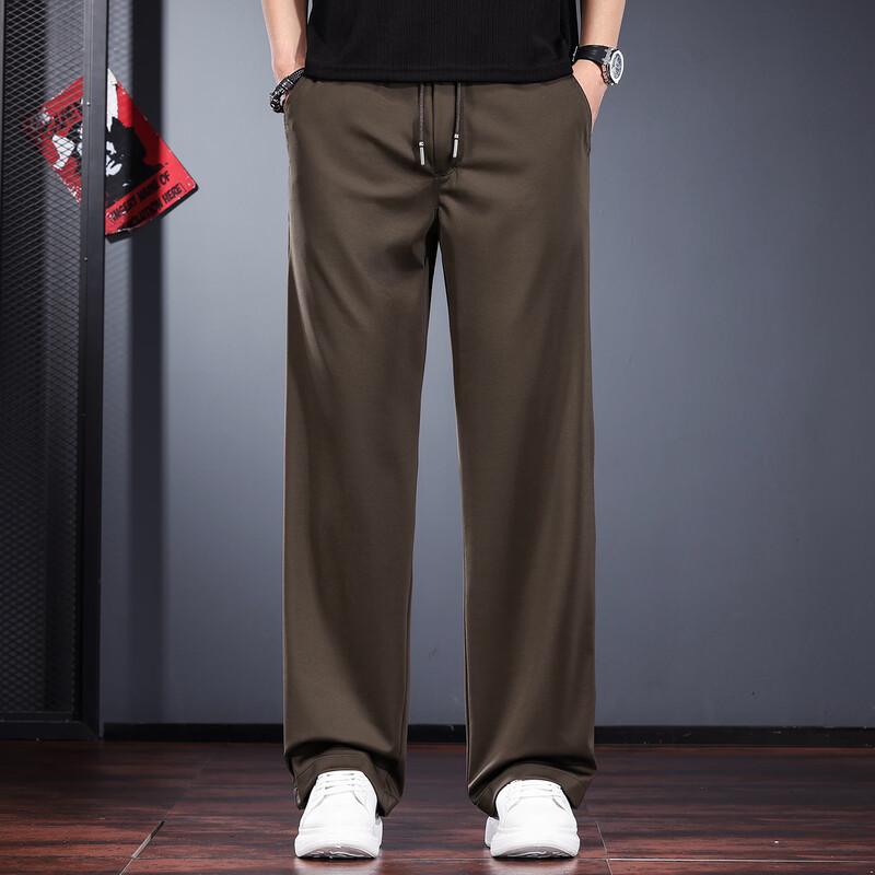 Men's Ice Silk Loose Fit Casual Pants