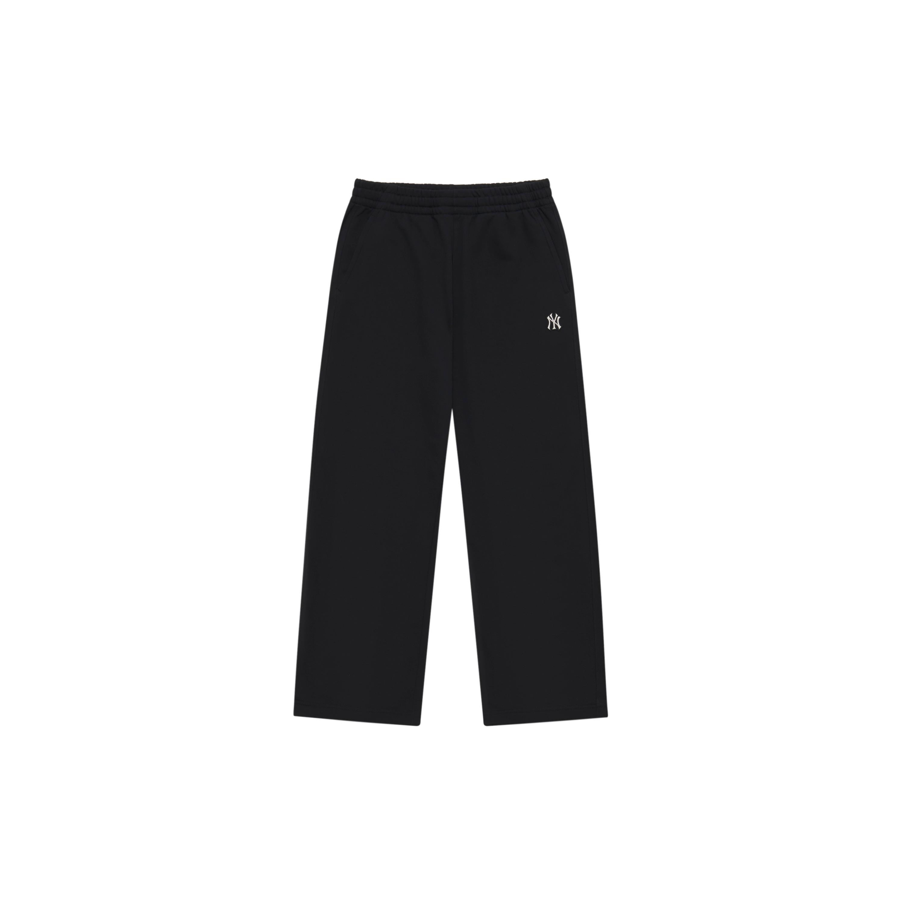 MLB New York Yankees Basic Collection FW24 Casual Pants Unisex Black 3APTB0144-50BKS S