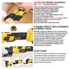 NEWONE 18V Cordless oscillating tool, Anti-vibration, Variable speed Multi function drill, Renovator
