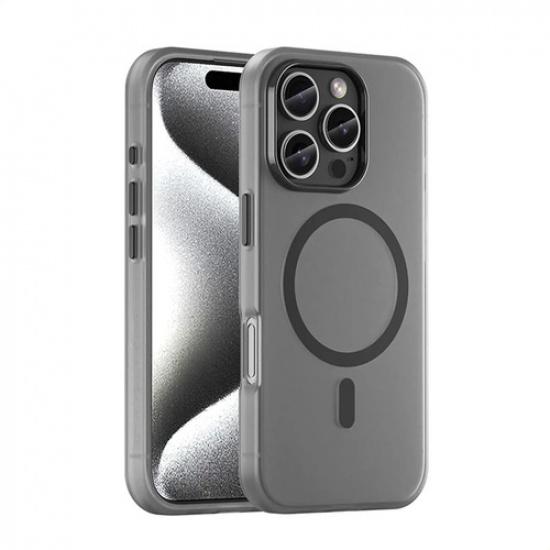 

MagneticPhone Case For iPhone 16 Pro Matte Magnetic Protective Cover чёрный
