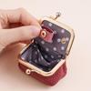 Scatola Accessori Mini Collana  Orecchini da Donna  Anello d'Oro  Borsa per Gioielli in Oro  Cuffie  Monete  Portamonete