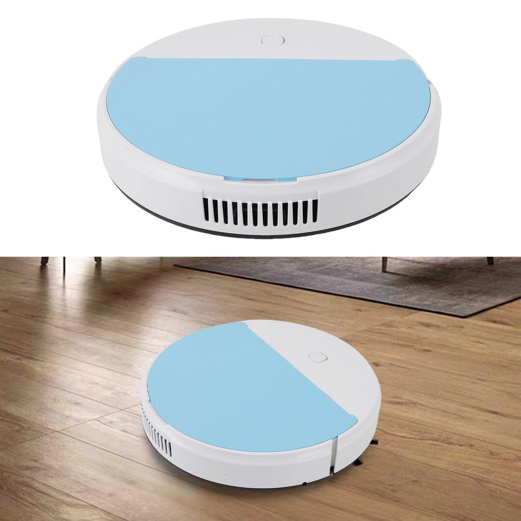Robot Vacuum Mop Combo USB Rechargeable 3 in 1 Smart Robotic Cleaner Sweeper for Pet Hair Hard Floors Carpets