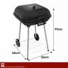 Garden Grill with Cover 53x77x46cm Kaminer