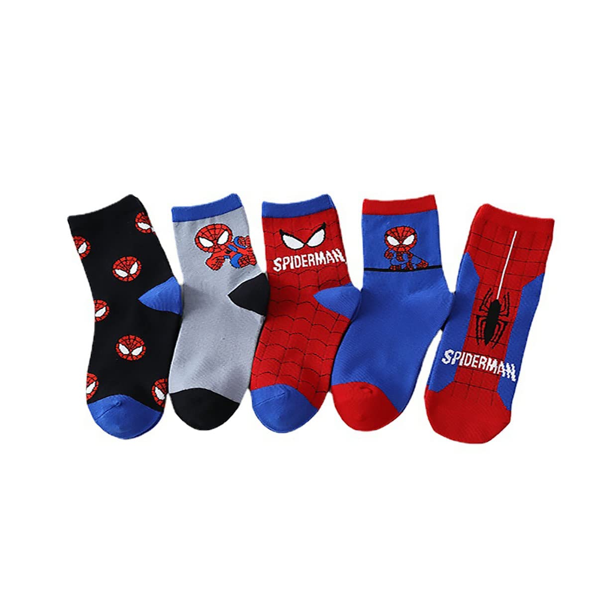 

Детские спортивные товары Going to Set of 5 [Xinjd] Детские носки, Носки, Носки, Носки, Дышащие, Мягкие, Антибактериальные, Мультфильм, Мальчики, Девочки, Детский сад,