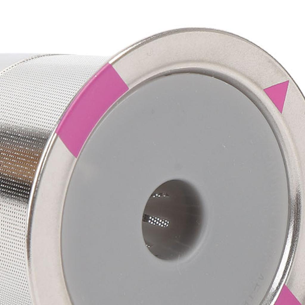 Opakovaně použitelná kávová kapsle Nerezová plnitelná kávová filtrační kapsle s pěchovadlem, kartáčkem a lžičkou