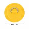 4PCS Round PVC Patch Lightweight Inflatable Boat D Ring Practical Kayak D Ring  for Kayak