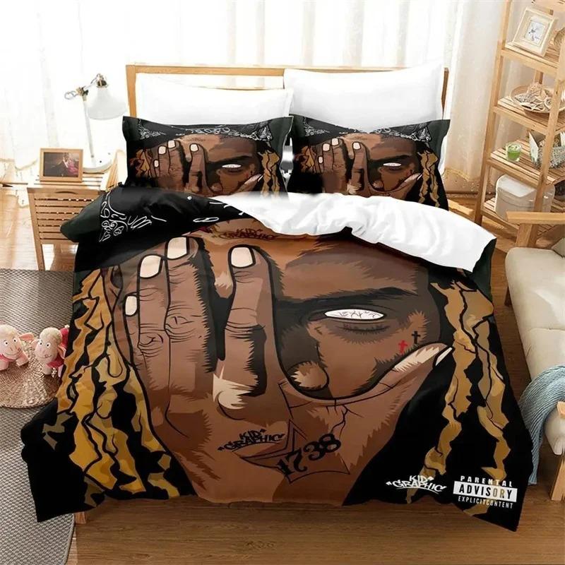 3D Print Chris Brown Bedding CollectionDuvet Cover Comforter Bed Collection Quilt Cover PillowcaseKing Queen Twin Size Boys Girls Adults