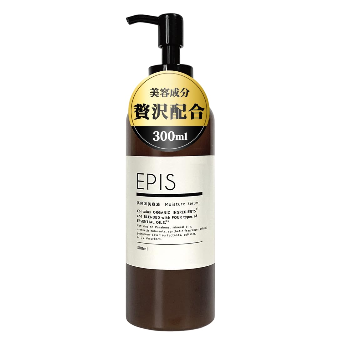 

EPIS Organic Moisturizing Large Citrus Scent Serum, 300ml, Capacity, Additive-Free,