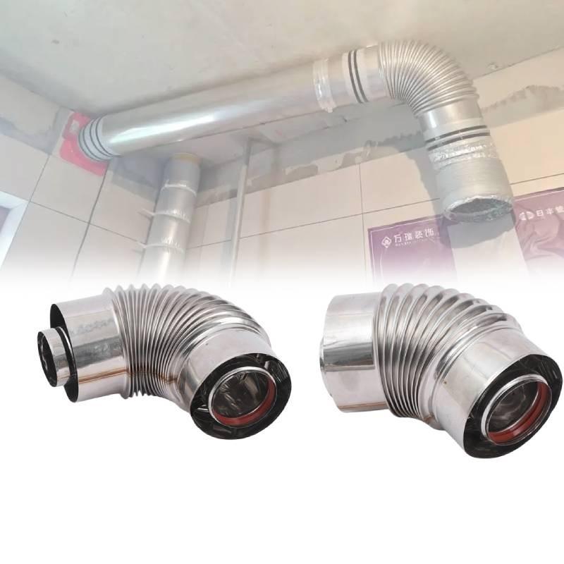Durable Stainless Steel Exp Able Smoke Exhaust Pipe For Kitchen Ventilation System