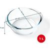 Plat air fryer - PYREX - 1450140 - Rond - En verre borosilicate - 20 cm