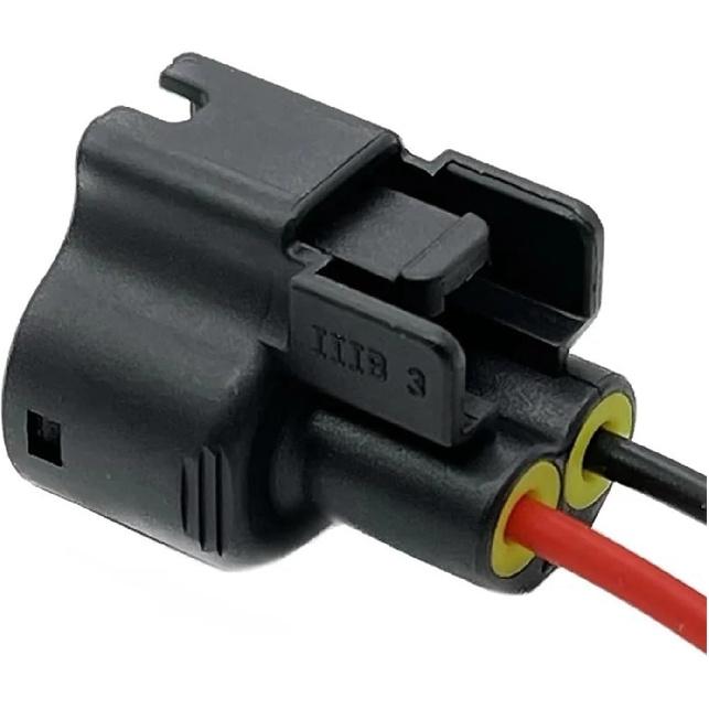 Automotive Electrical Connectors 1 Pc 2 Pin 90980-11163 7283-1224-10 Car Reversing Lights Sen/*SOR Plug Wiring Harness for Japanese IAT MAT 2.2mm