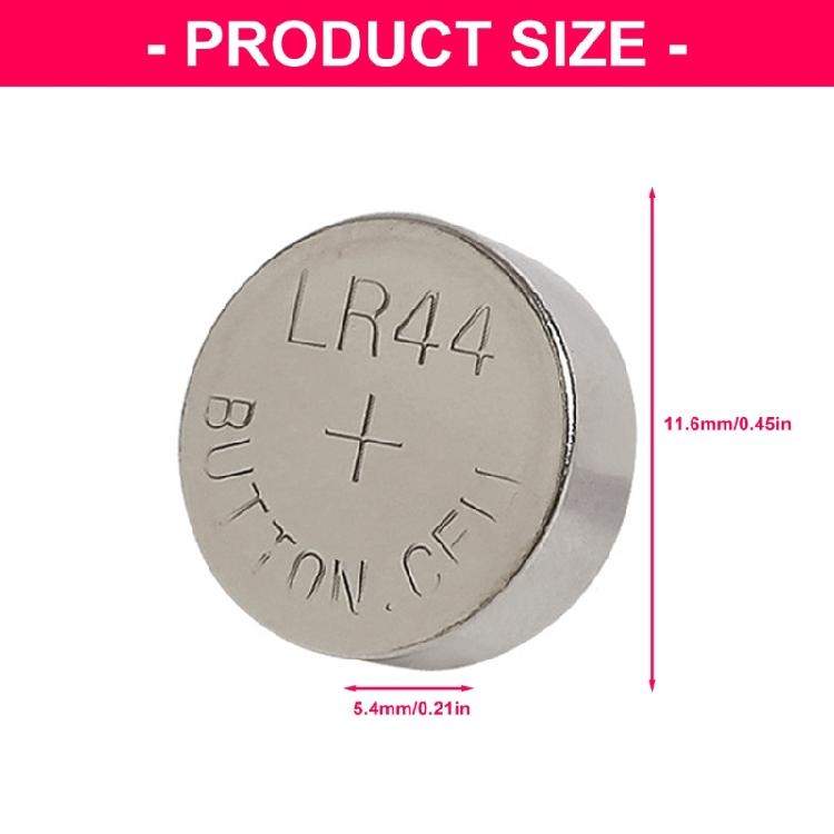 AG13 LR44 Button Battery Safe Power Sources Alkaline Cell Battery for Childrens Toy Electronics Sport Watches Remotes