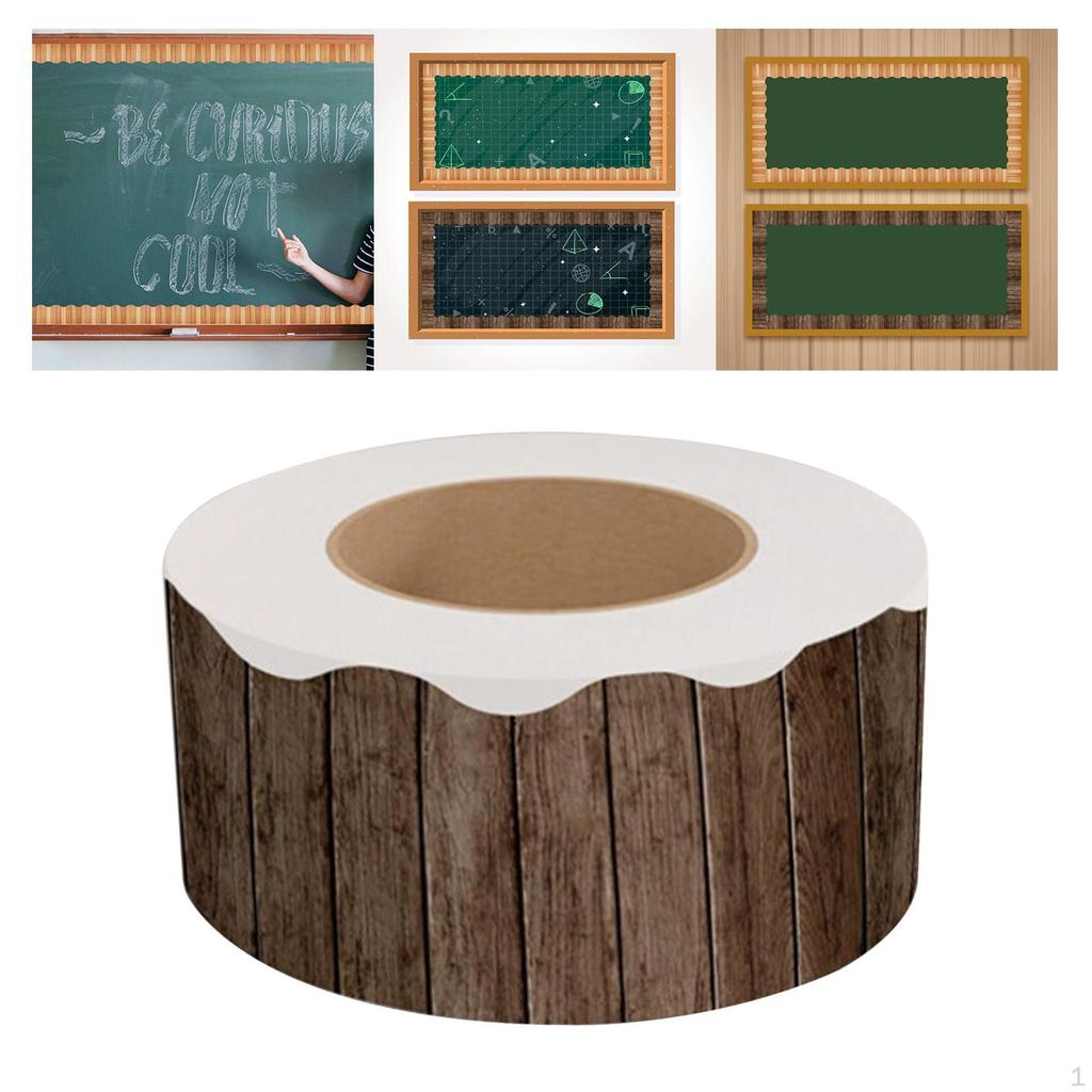 Bulletin Board Borders Announcement Border Sticker Accessories, Wall Stickers DIY Classroom