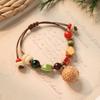 Retro Natural Plant Fruit Bracelet Hand Woven Acorn Hand Rope Women's Niche Literary Bracelet