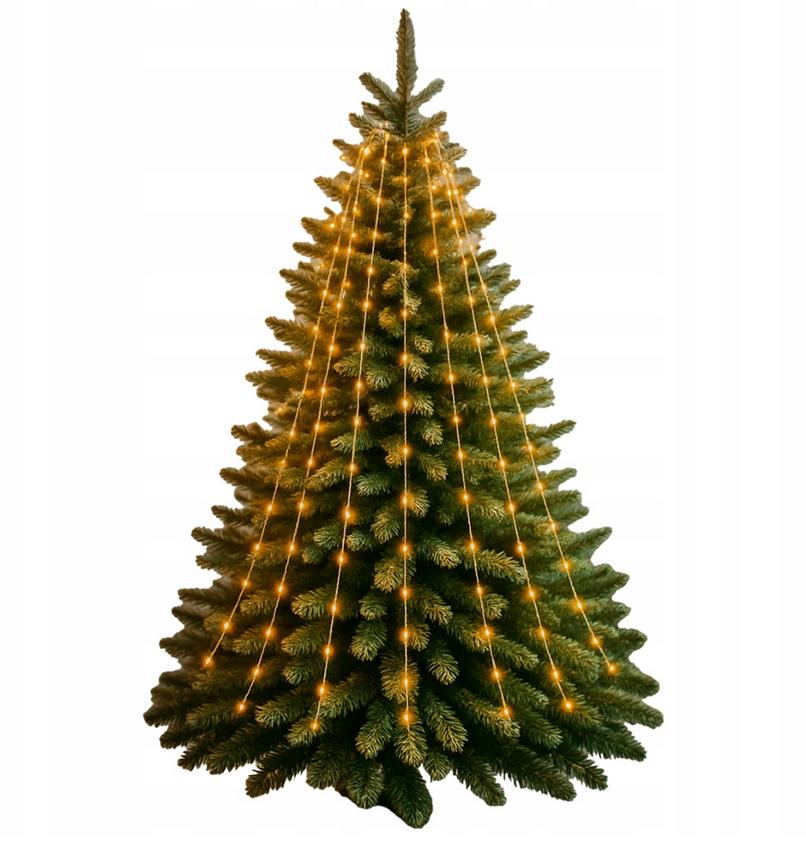 LED-Micro-Lichterkette auf Rolle, 500 Lichter, Weihnachtsbaum, kaltweiß, 3+50m