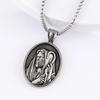 Vintage St. Christopher Medal Pendant Charm Men's Necklace Fashion Christmas Valentine's Day Gift Protector Jewelry Accessories