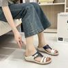 Shoes for Women 2024 High Quality Basic Women's Slippers Brand Crystal Daily Slippers Women Summer Open Toe Flat Women's Sandals