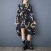 Spring and Autumn Mid-length Button-down Dress