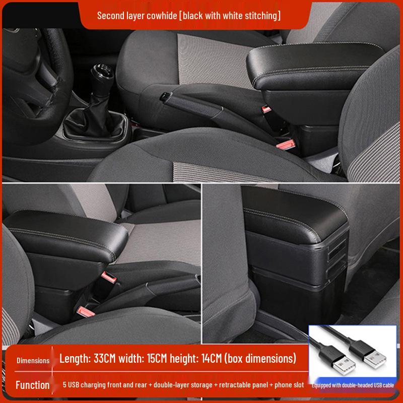 Compatible Armrest Box for 2021 Honda Fit Fourth Gen LIFE 24.
