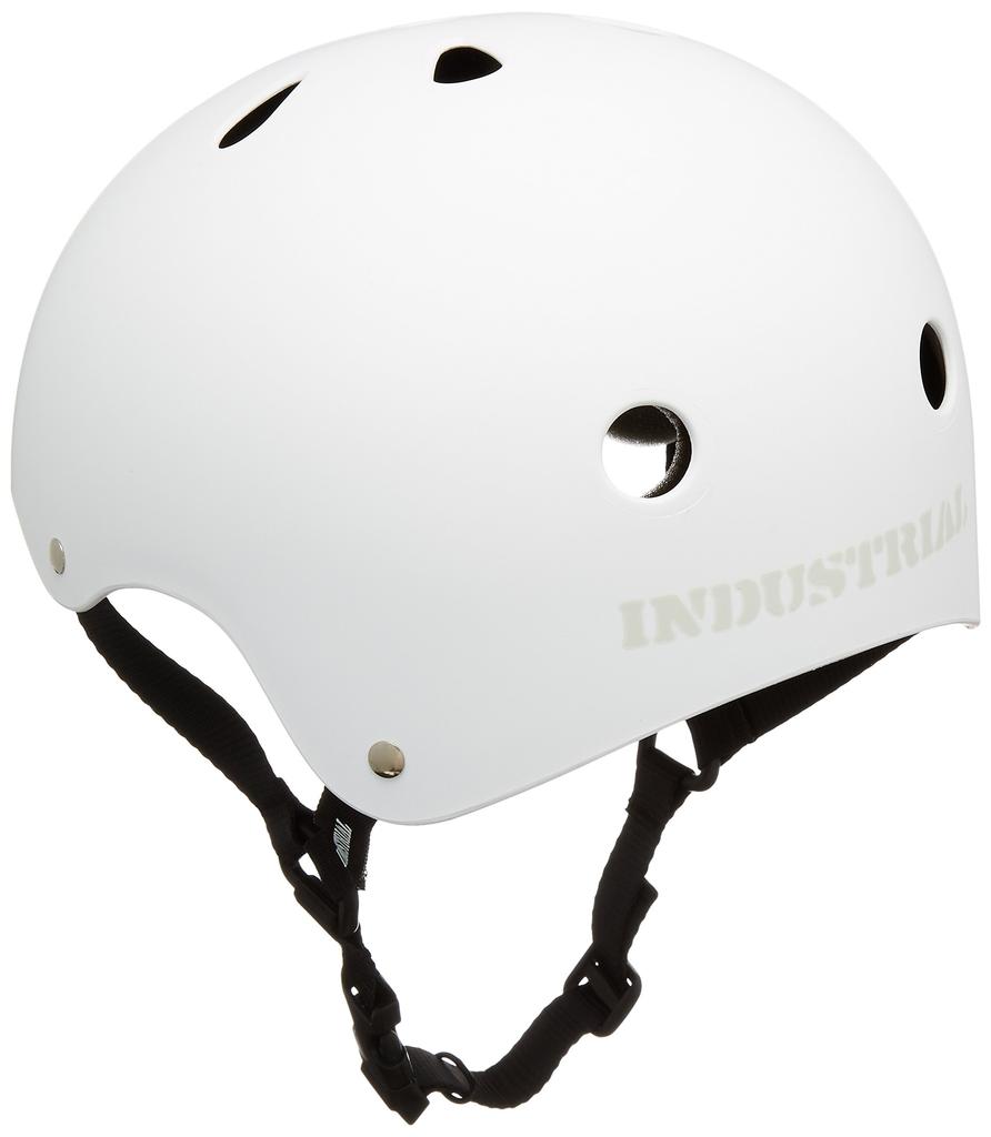 INDUSTRIAL HELMET WHITE Head circumference approximately 60cm Skateboard helmet L