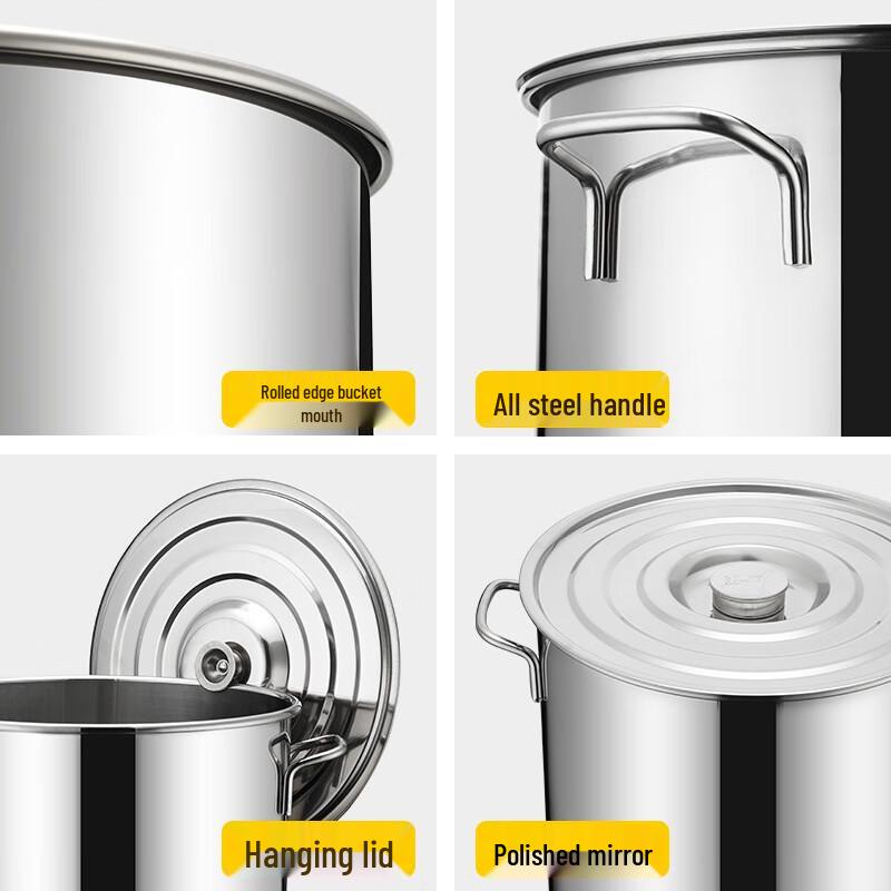 ShengJia Commercial Stainless Steel Multipurpose Pot with Lid