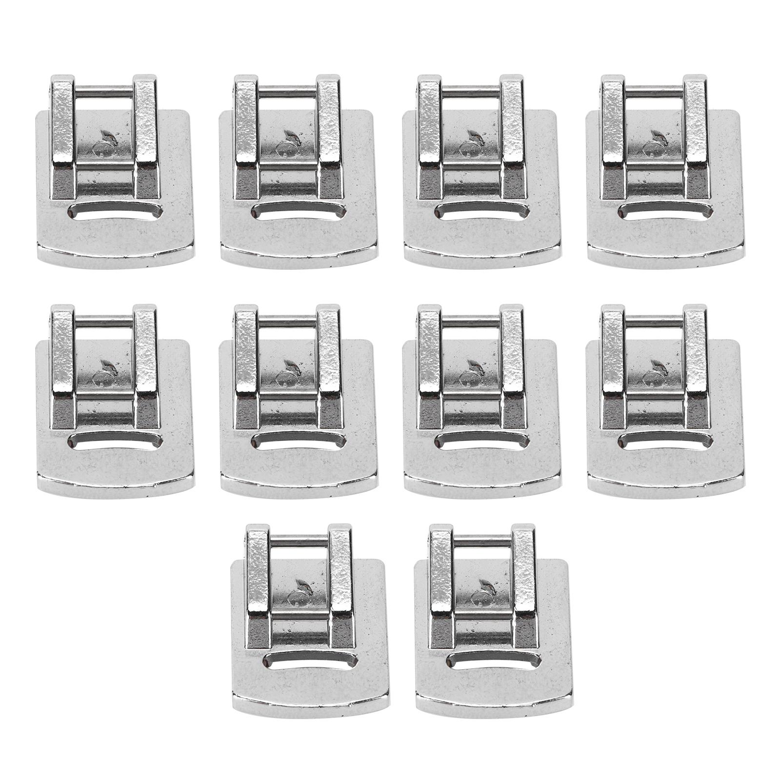 10 шт. Лапка для сборок с двойным штифтом из нержавеющей стали Аксессуары для бытовых швейных машин