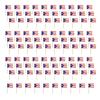 100Pcs National Flag Toothpick Cakes Picks Cupcake Top Decoration For Sweets Desserts Display And Festival Celebration