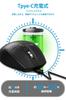 iClever Wireless Mouse, Bluetooth Mouse, Type-C Rechargeable, Quiet, Dual Mode, Multi-Pairing, Supports 3 Devices, 4 DPI Settings (800120016002400),