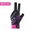 1PC Three-Finger Printed Billiard Gloves With Non-Slip Mat Self-Adhesive Cloth Fixed Breathable Snooker Match Training Gloves