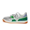 Used 9539 Good Game Basket 722429 AAA9I 8141 7896 10 Green Low Top 11.4" Unused Interlocking G Silver Men's from Japan
