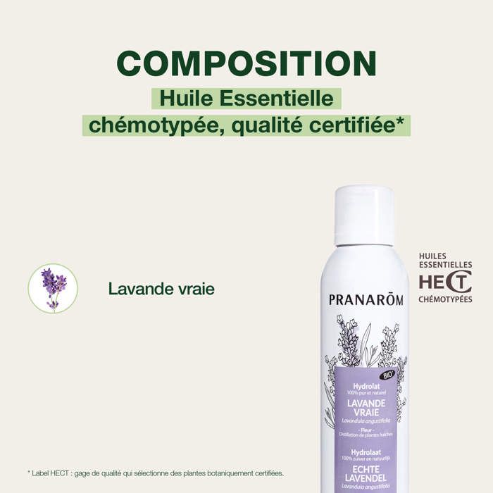 Pranarom Hydrolat Lavande Vraie Bio 150ml