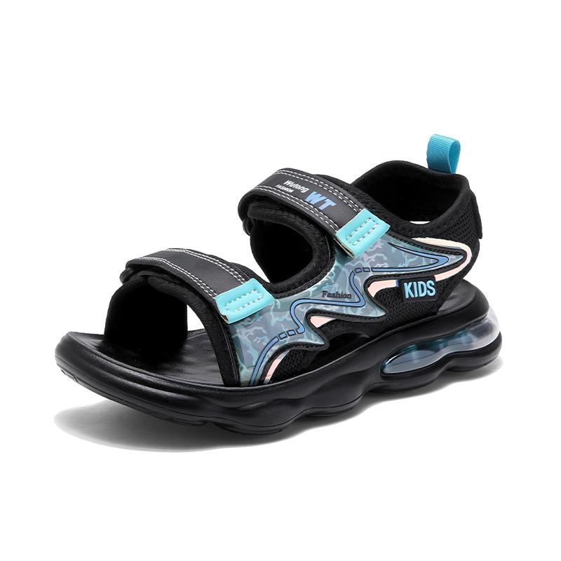 

Детская обувь Повседневная обувь Трендовая обувь Детская трендовая универсальная повседневная мода Обувь с вращающимися пуговицами Детские сандалии для улицы 41 лунный камень синий