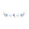 Football Face Tattoos, Waterproof Temporary Freckle Stickers, Soccer Match Body Art for Sports Fans, Game Day Party Makeup