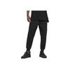 adidas Y-3 Organic Cotton Terry Cuffed Pants Black Men Streetwear H44799