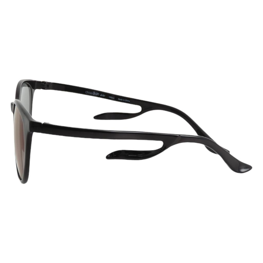 ChocoSunLite Sunglasses UV Protection Light Color Lightweight Charmant FG23450 99 BK [CHARMANT] (Choko Sunlight) No-mark Women's