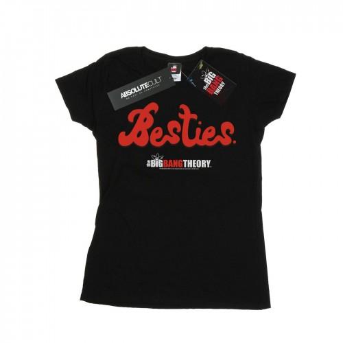 The Big Bang Theory Womens/Ladies Besties Text Cotton T-Shirt