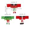 Cute Christmas Chair Cover Classic Elastic Chair Cover Elf Girl Skirt Chair Cover  Home Decoration