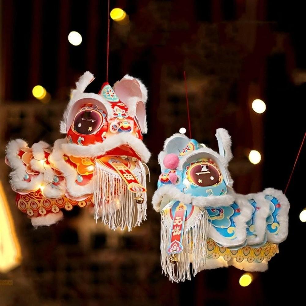 Ancient Style Chinese New Year Lantern Paper Luminous Lantern Handheld Lantern  Wedding Decor