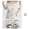 Women's 2025 Spring/Autumn Slim-Fit Straight-Leg Jeans